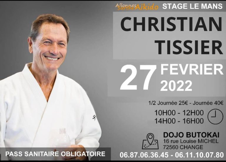 Le Dan se mobilise pour Christian Tissier Shihan le 27/02